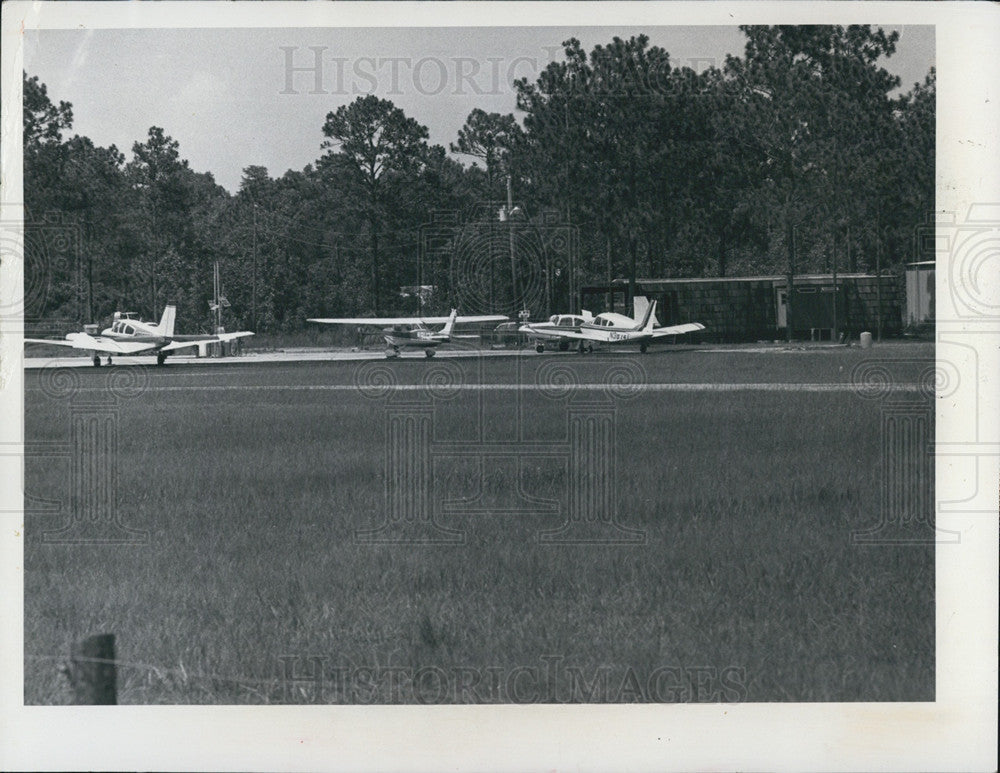1976 Press Photo Crystal River Airport - Historic Images