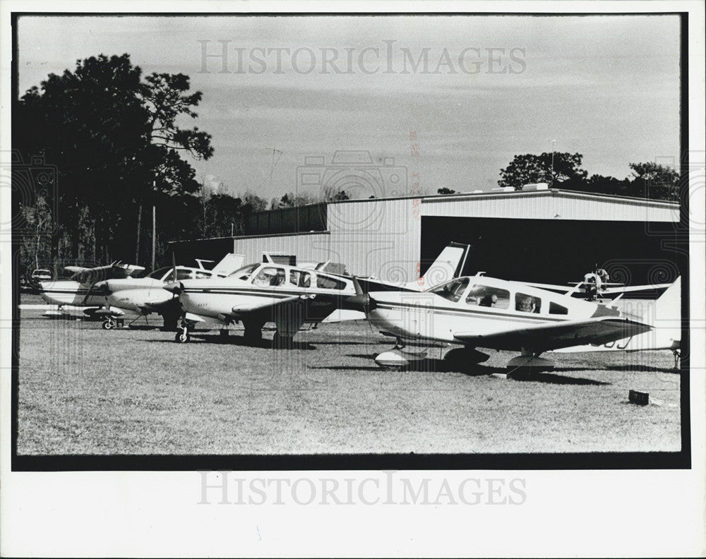 1985 Press Photo Citrus County Airport - Historic Images