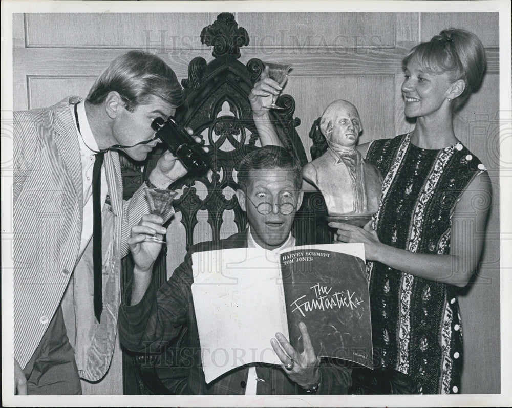 1966 Press Photo Cast of FSU&#39;s &quot;The Fantasticks&quot; - Historic Images