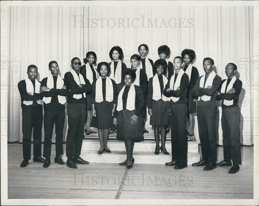 Press Photo Florida A &amp; M Vesse Choir. - Historic Images