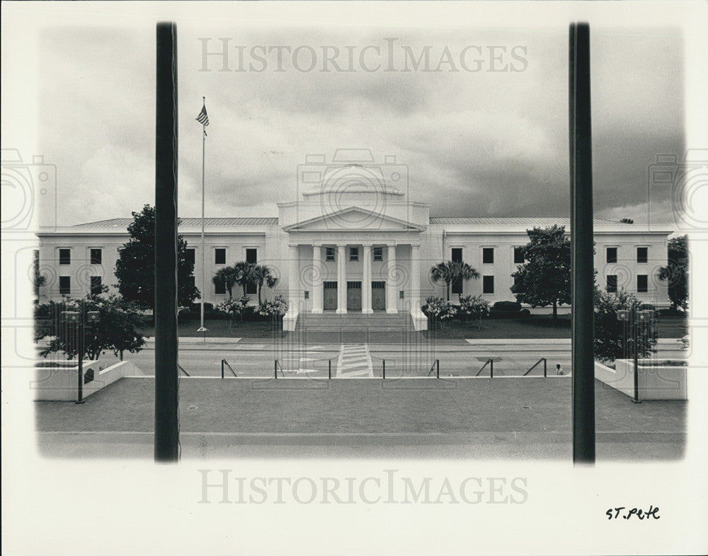 1984 Press Photo of the exterior of the Florida Supreme Court Building - Historic Images