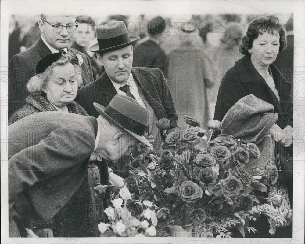 1963 Press Photo Flower and Garden  Show in McCormick Place,Chicago. - Historic Images