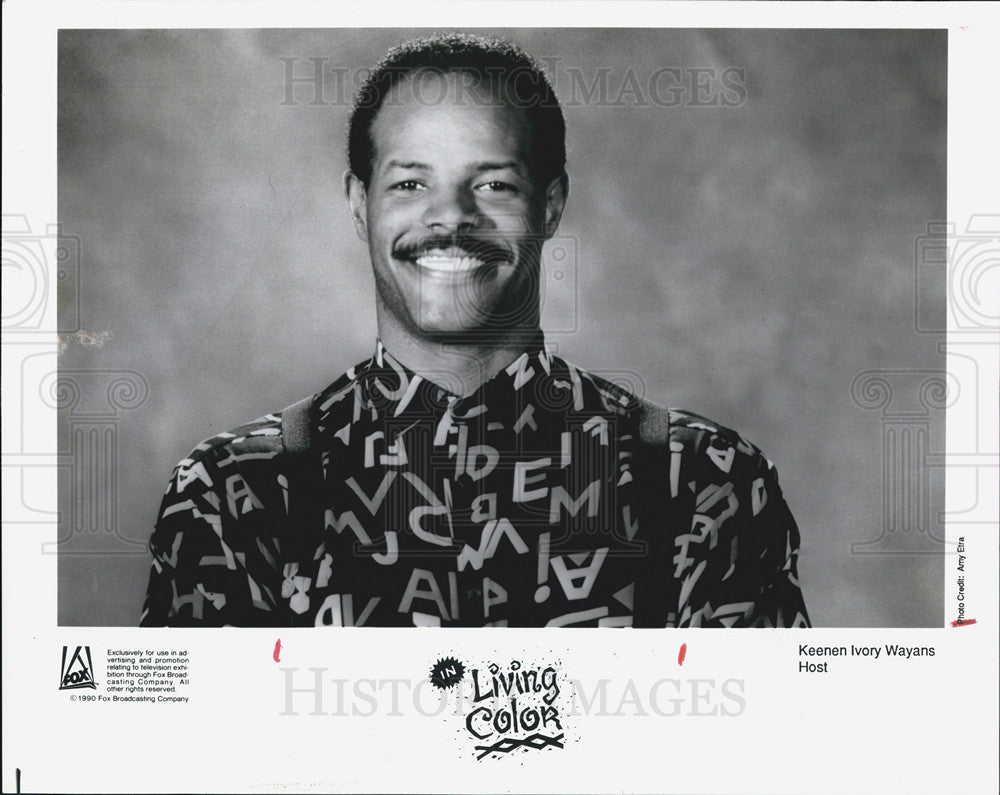 1990 Press Photo Actor Keenan Ivory Wayans - Historic Images