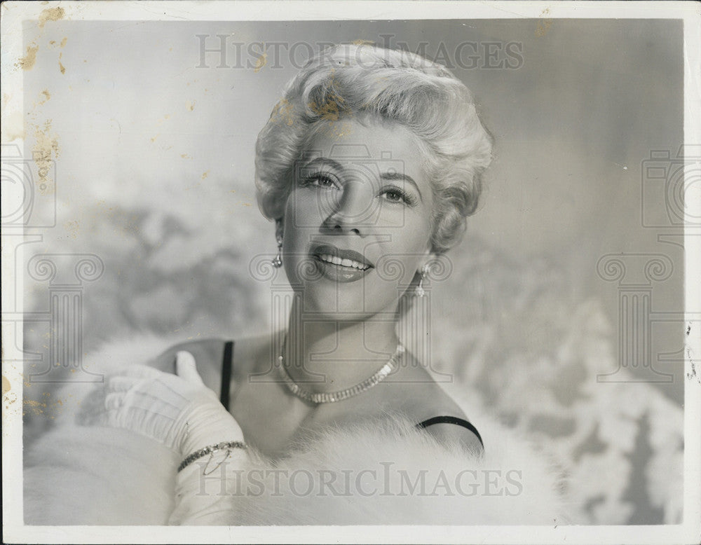 Press Photo Dinah Shore Actress - Historic Images