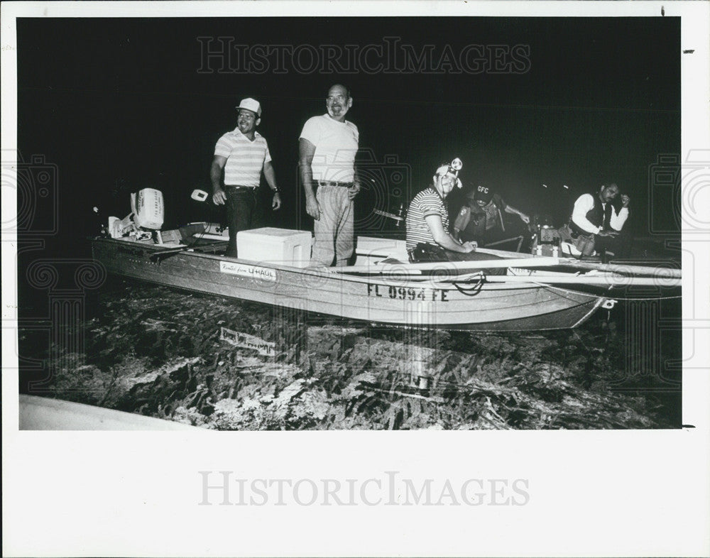 1988 Press Photo David Dunbar Joe Adair Dough LaRoche Howie Bryan Norman Smith - Historic Images