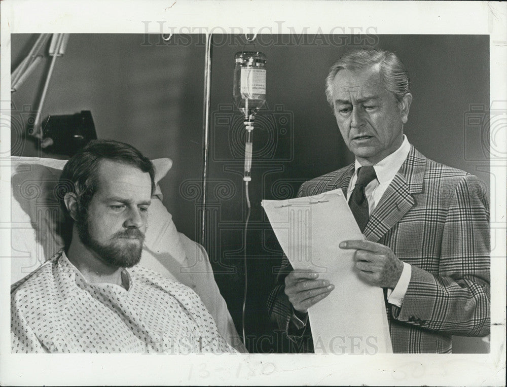 1972 Press Photo Robert Young, Mike Farrell, Marcus Welby, MD - Historic Images