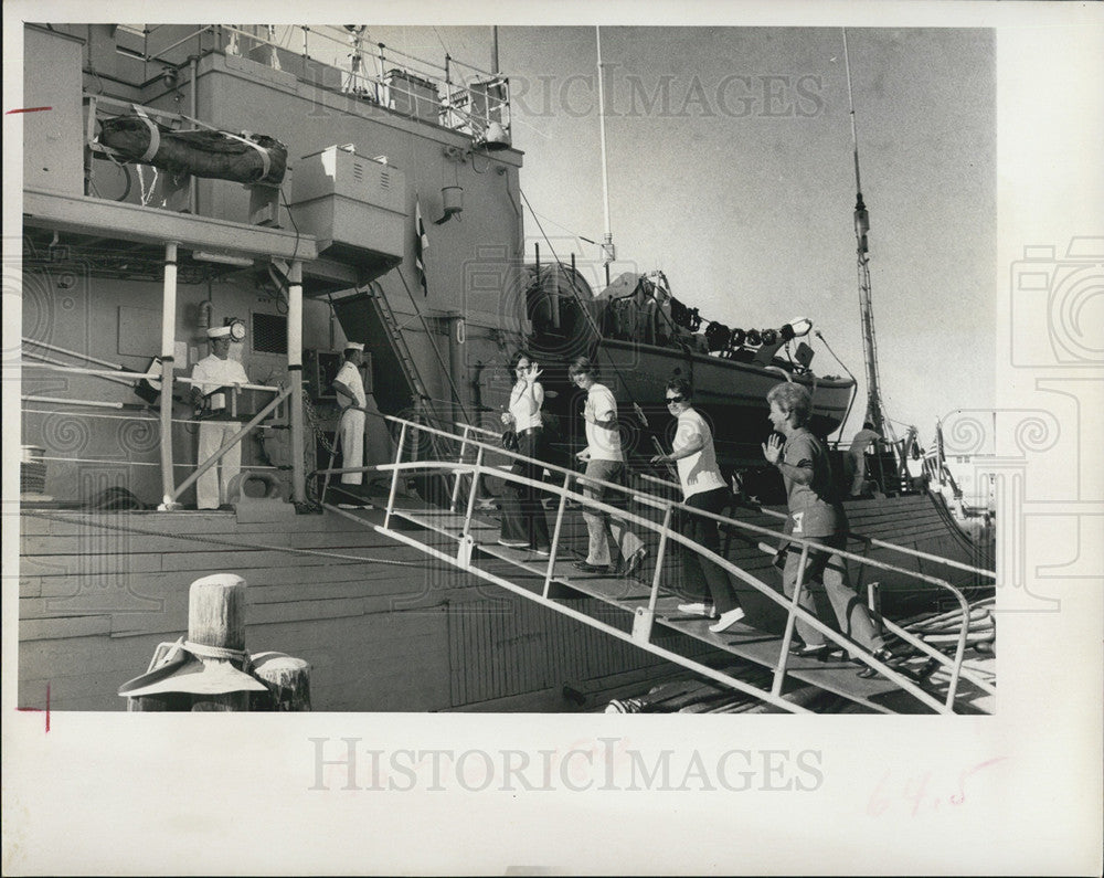 1972 Press Photo Navy Minesweeper USS Dominant - Historic Images