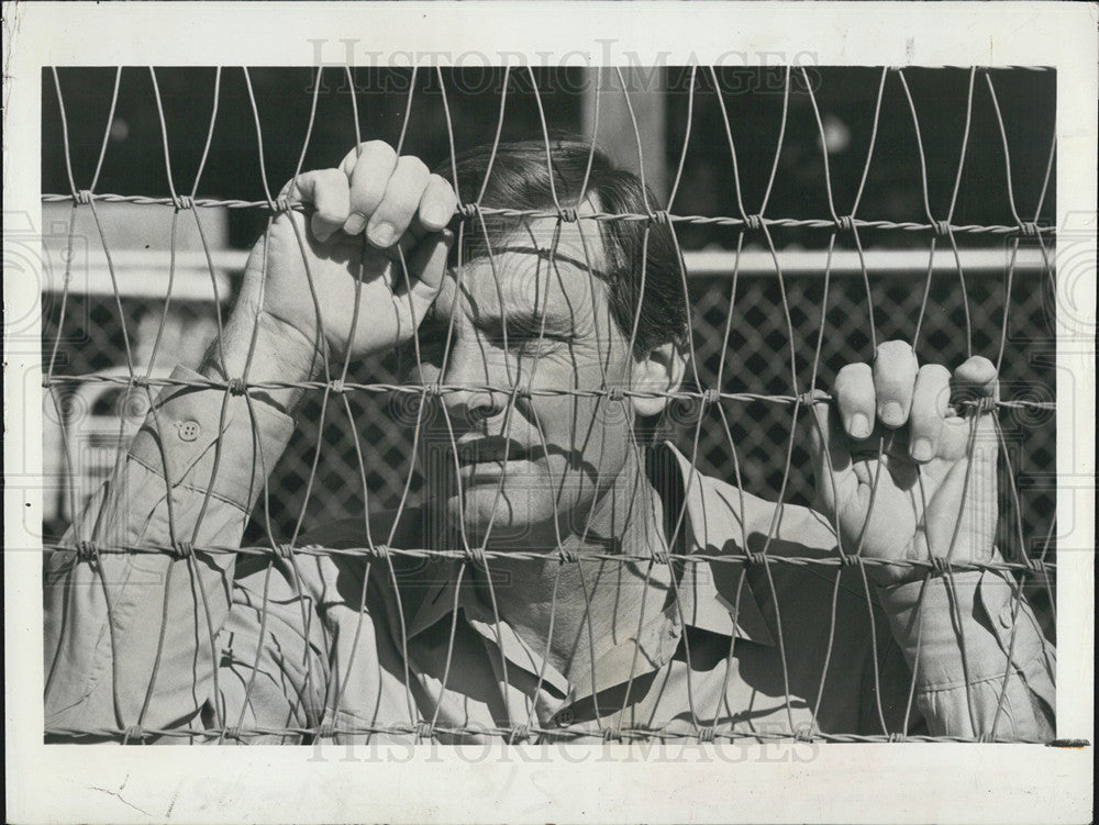 1978 Press Photo Dennis Weaver Actor Forgotten Man - Historic Images