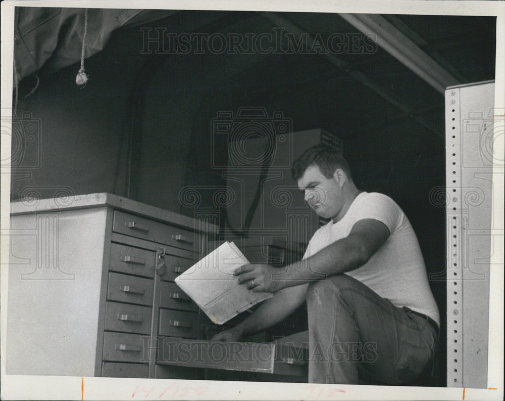 1969 Press Photo Florida National Guard Pull Out St Petersburg For Camp Blanding - Historic Images