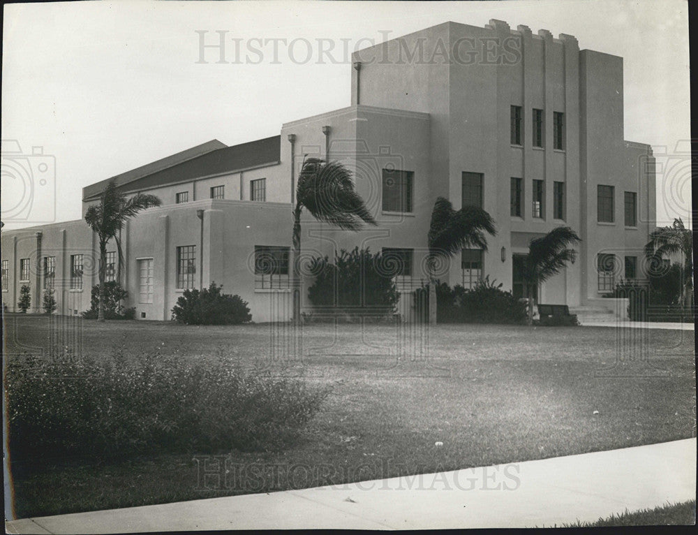 1942 Press Photo St Petersburg National Guard Armory - Historic Images