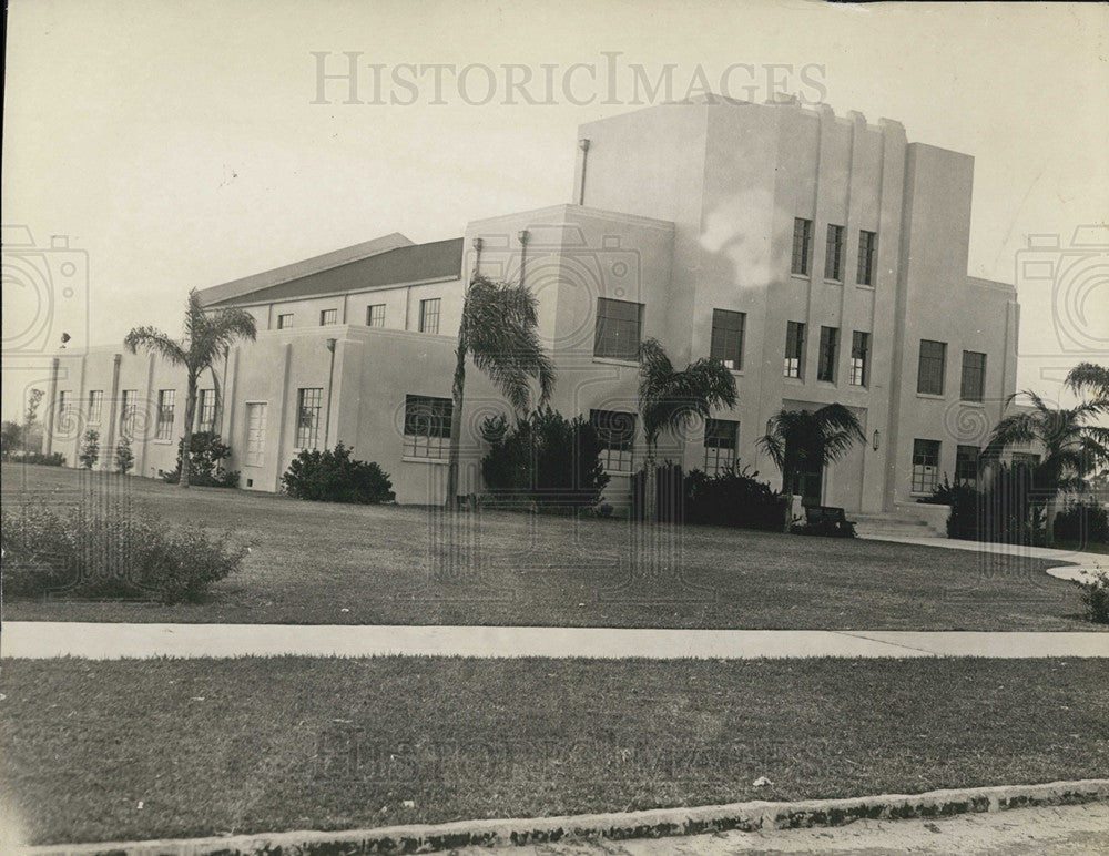 1942 Press Photo National Guard Armory St. Petersburg - Historic Images