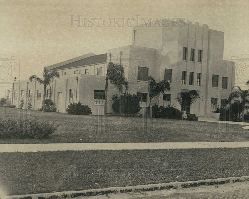 1942 Press Photo National Guard Armory St. Petersburg - Historic Images