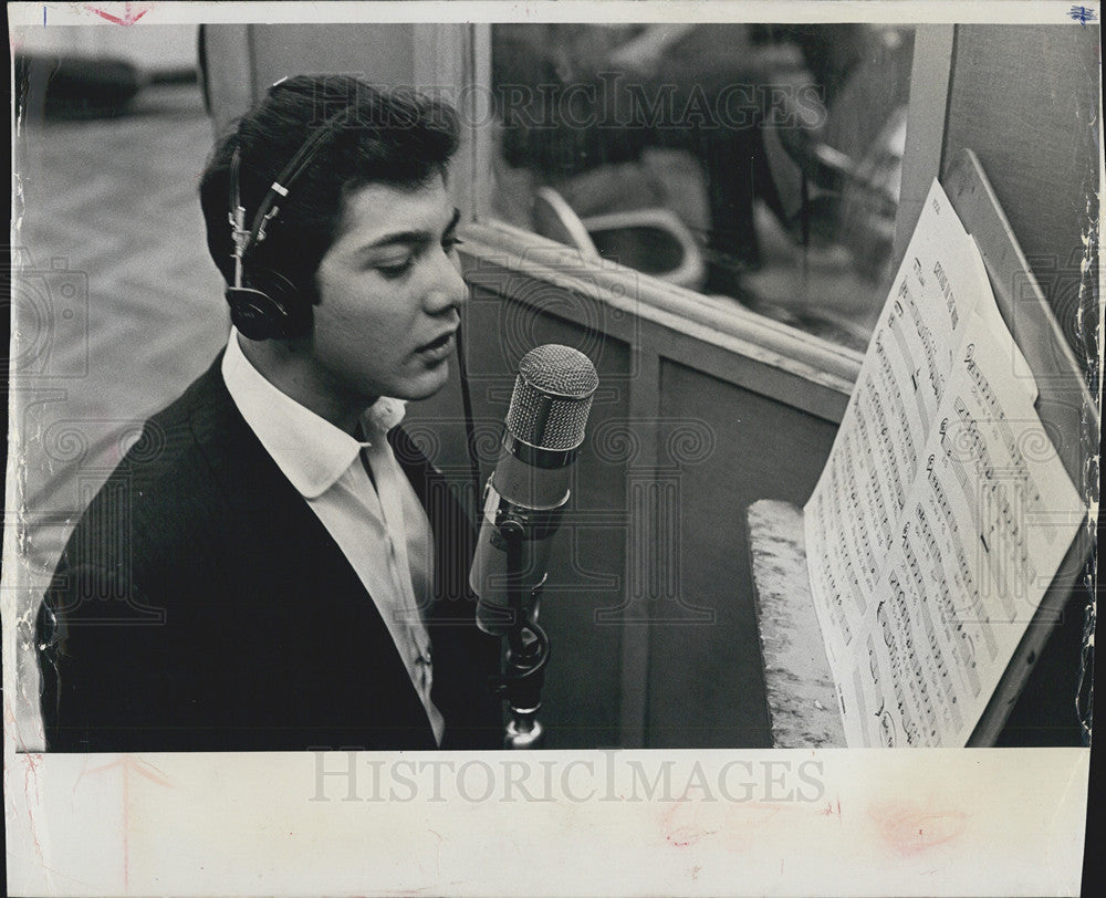 1964 Press Photo Singer Paul Anka, 21, Is Wealthiest Of Teen Idols - Historic Images