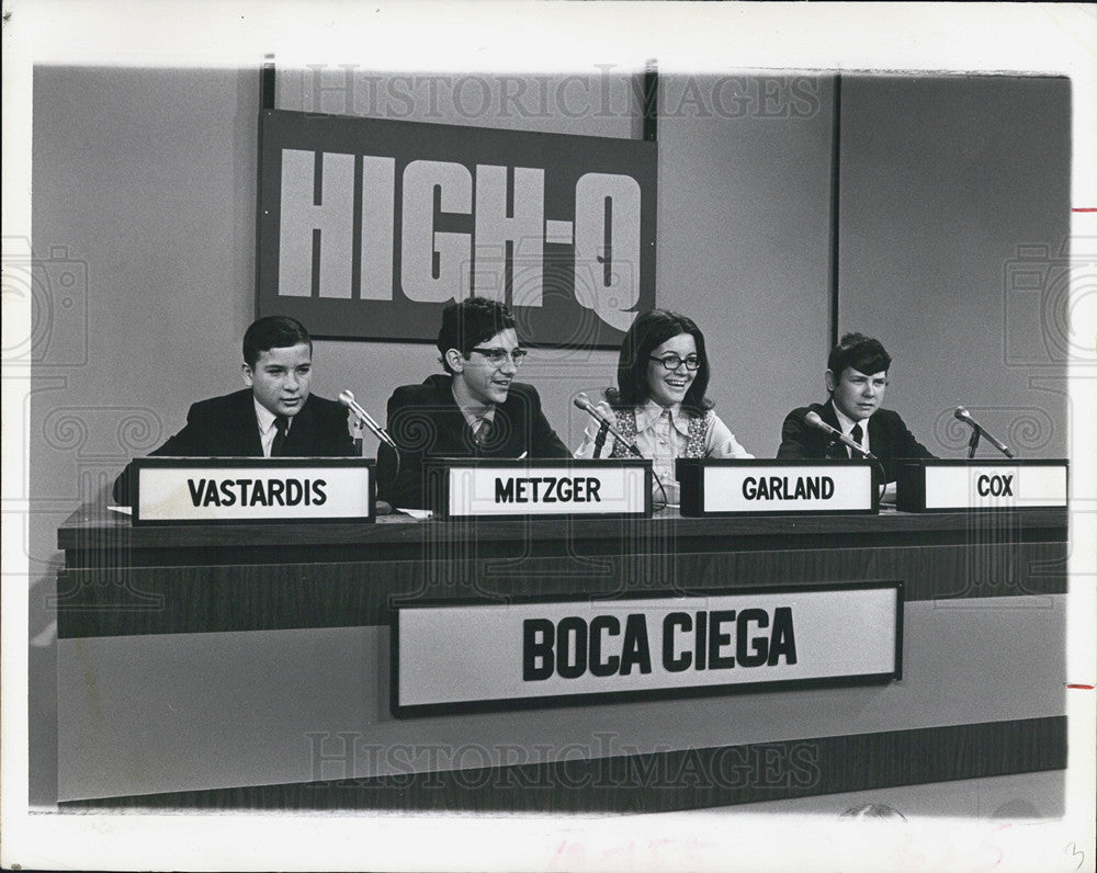 1971 Press Photo Boca Ciega High School in High-Q - Historic Images