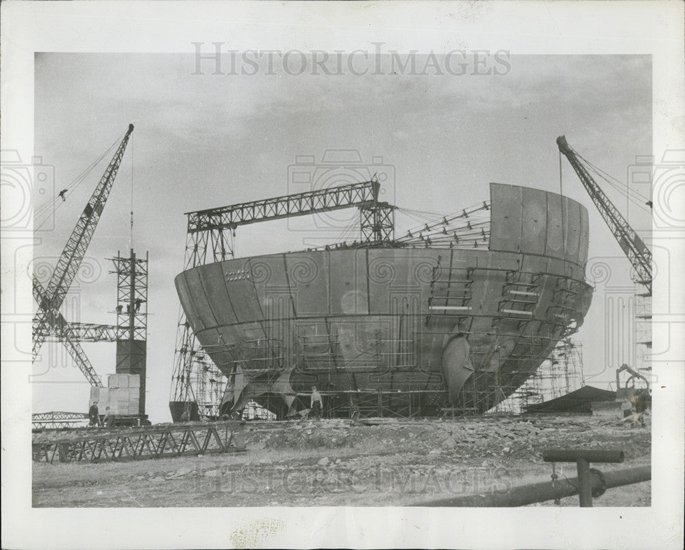 1965 Press Photo Experimental atomic reactor. - Historic Images