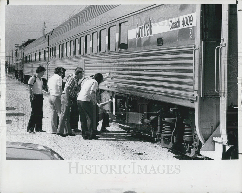 1981 Press Photo Amtrack&#39;s &quot;Training&quot; School - Historic Images