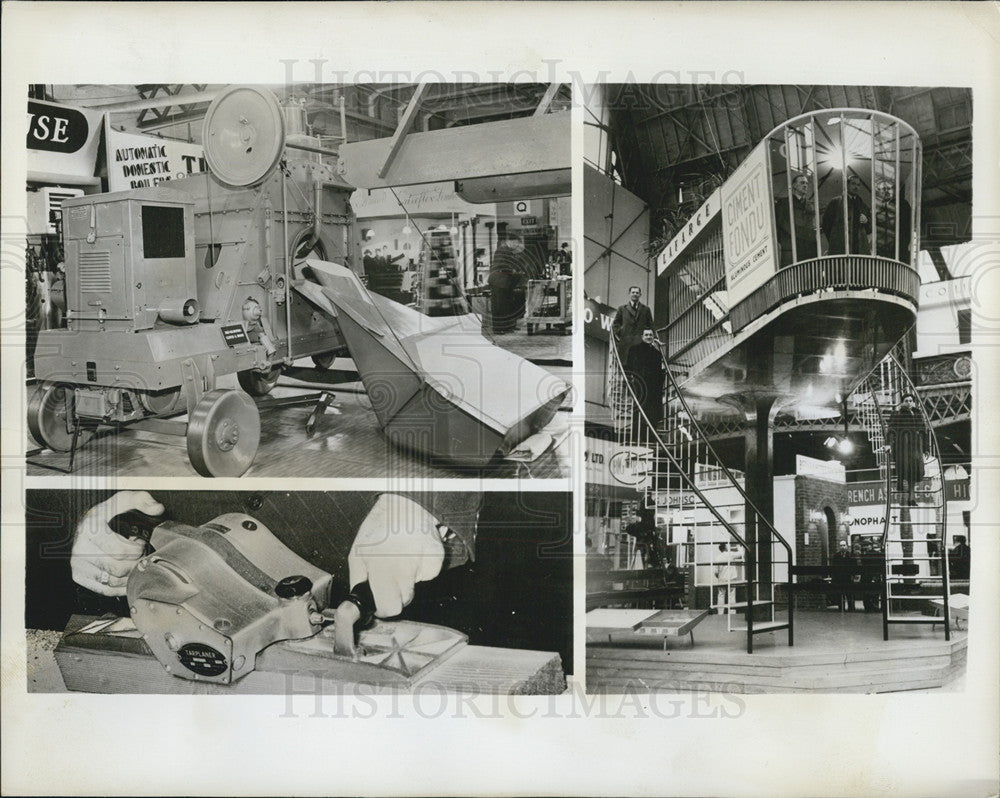 1949 Press Photo 400 Firms Display Products at Exhibition Olympia London - Historic Images