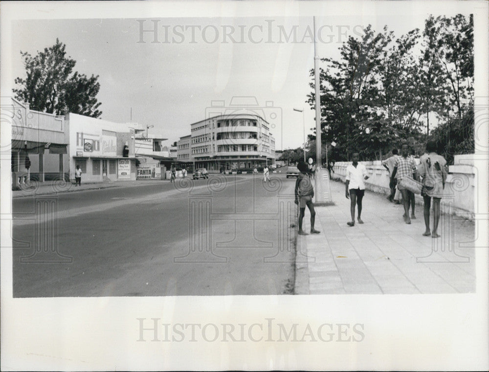 1966 Press Photo Kigali the Capital City of Rwanda - Historic Images