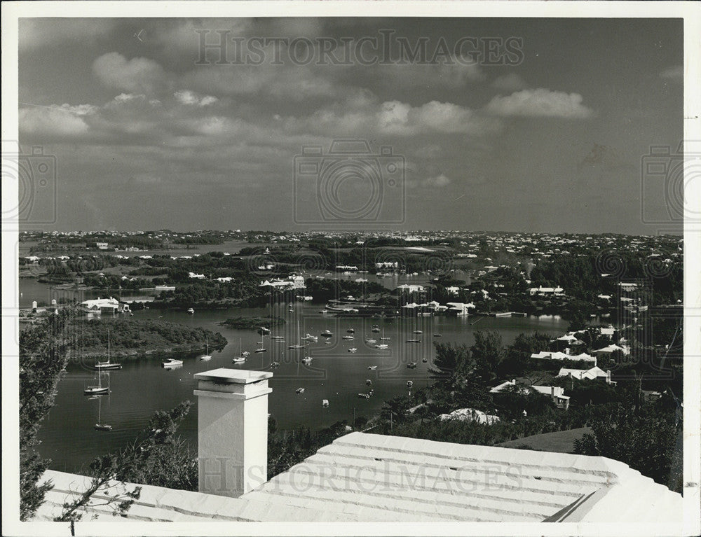 1974 Press Photo Bermuda Laguna - Historic Images