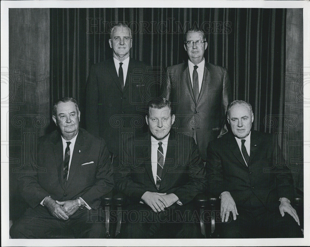 1965 Press Photo Members Florida Turnpike Authority - Historic Images