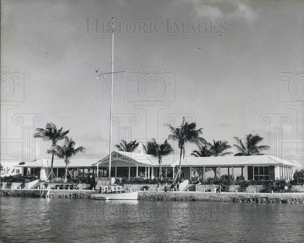 Press Photo Fresh Creek Andros Bahamas Yacht Club - Historic Images
