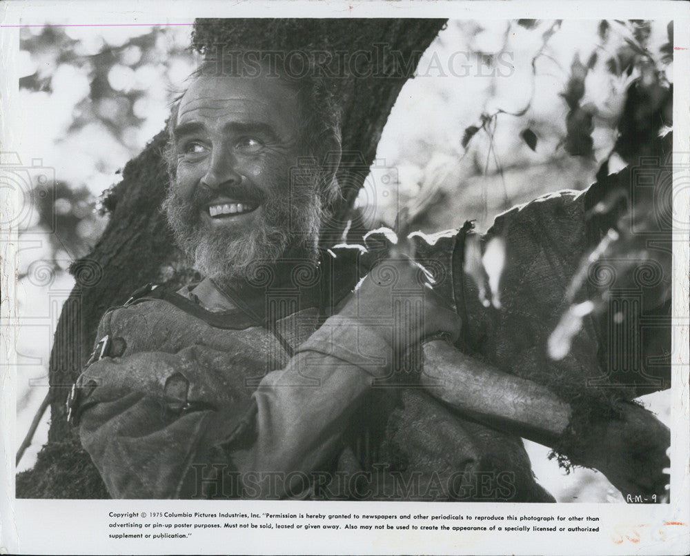 1977 Press Photo Sean Connery as Robin Marian - Historic Images