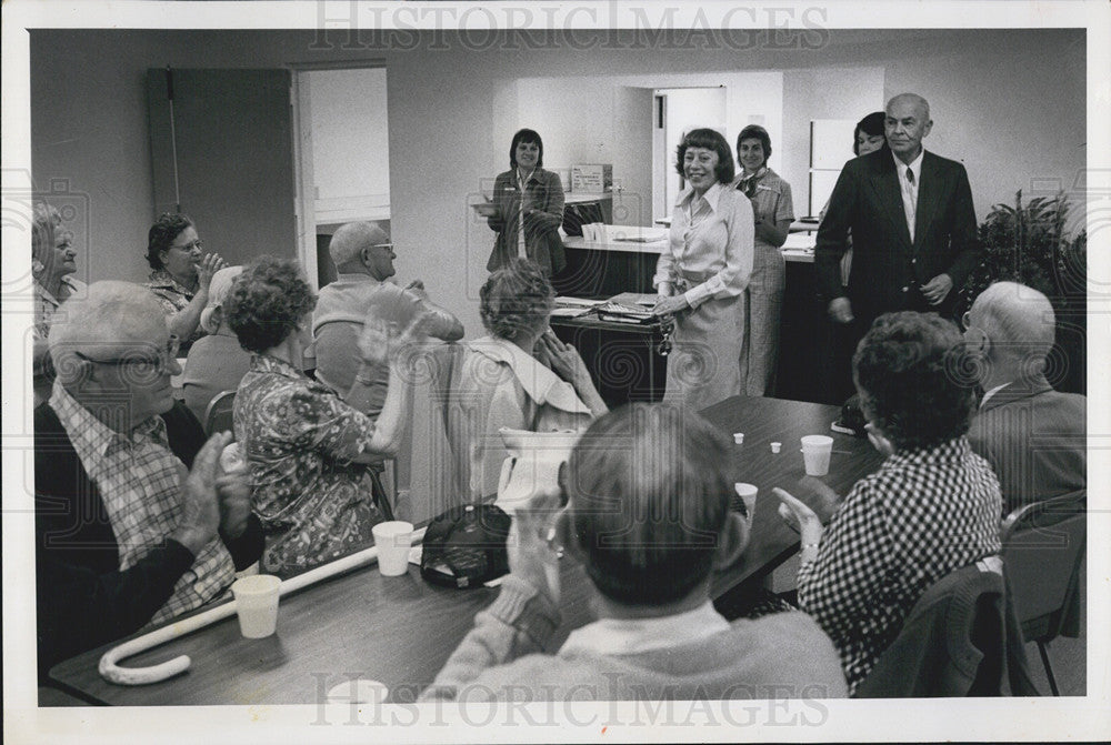 1976 Press Photo Imogene Coca Actress Clearwater Florida Channel Markers For - Historic Images