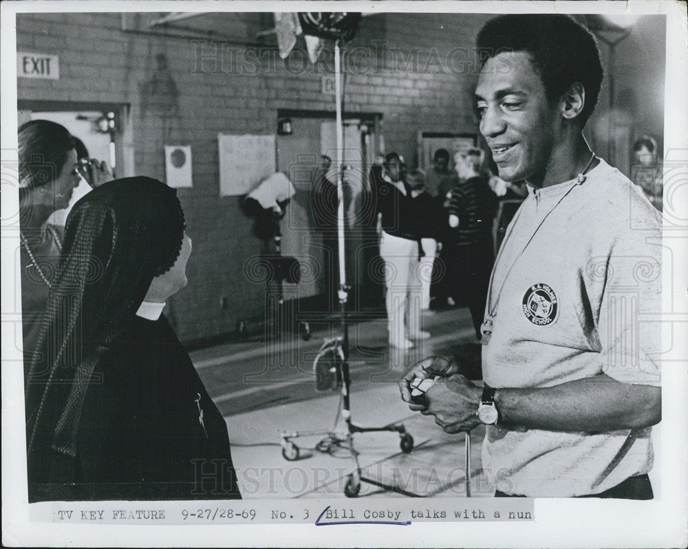 1969 Press Photo Actor Bill Cosby - Historic Images