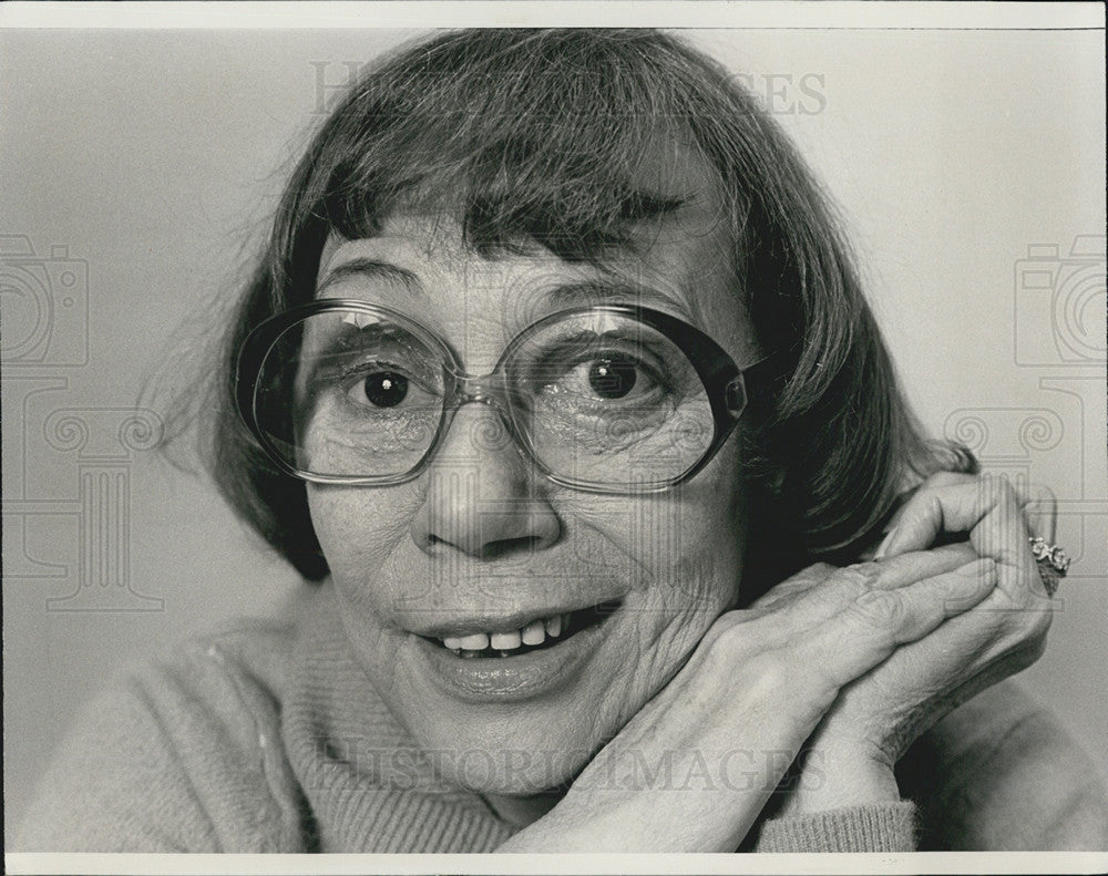 1977 Press Photo Imogene Coca Actress Twentieth Century - Historic Images