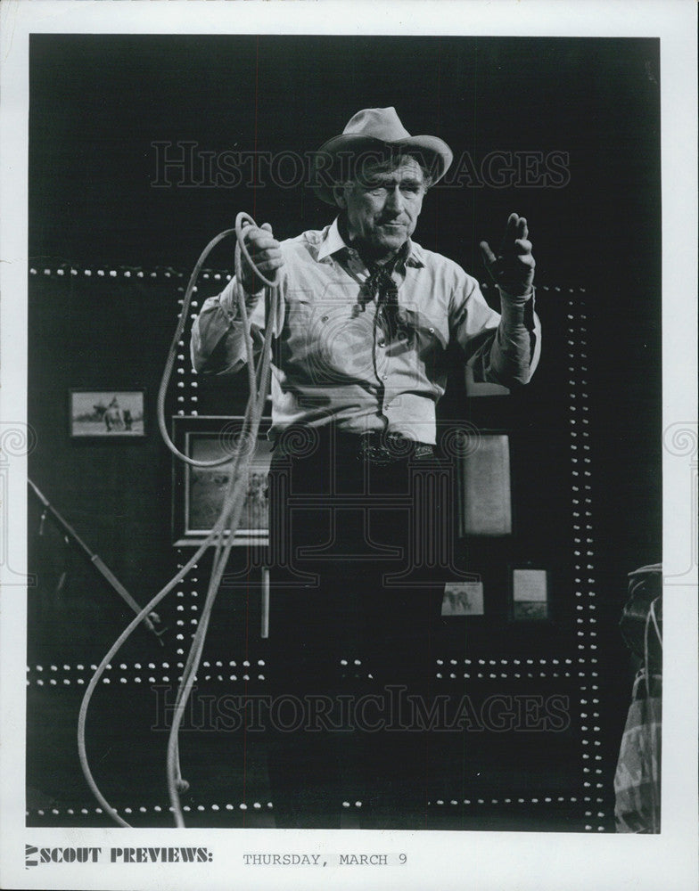 1965 Press Photo Actor James Whitmore - Historic Images