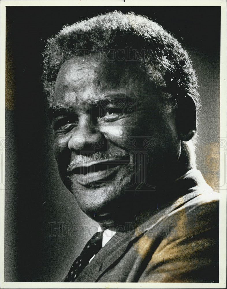 1989 Press Photo Mayor Harold Washington - Historic Images