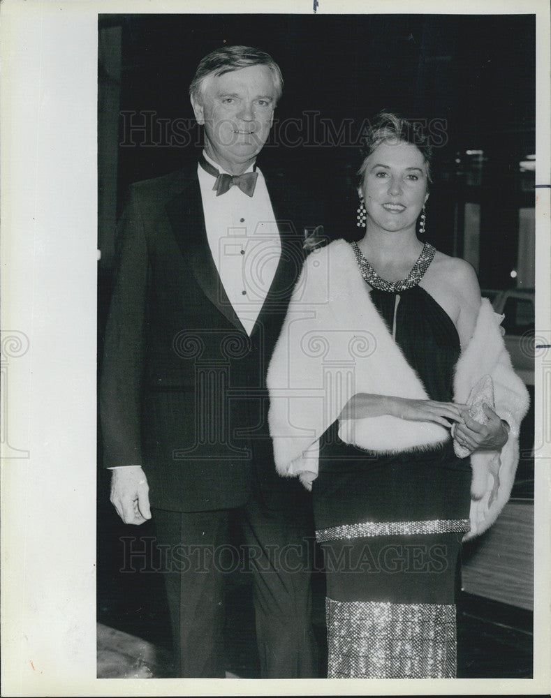 1984 Press Photo Gov. Dan Walker and wife Roberta - Historic Images