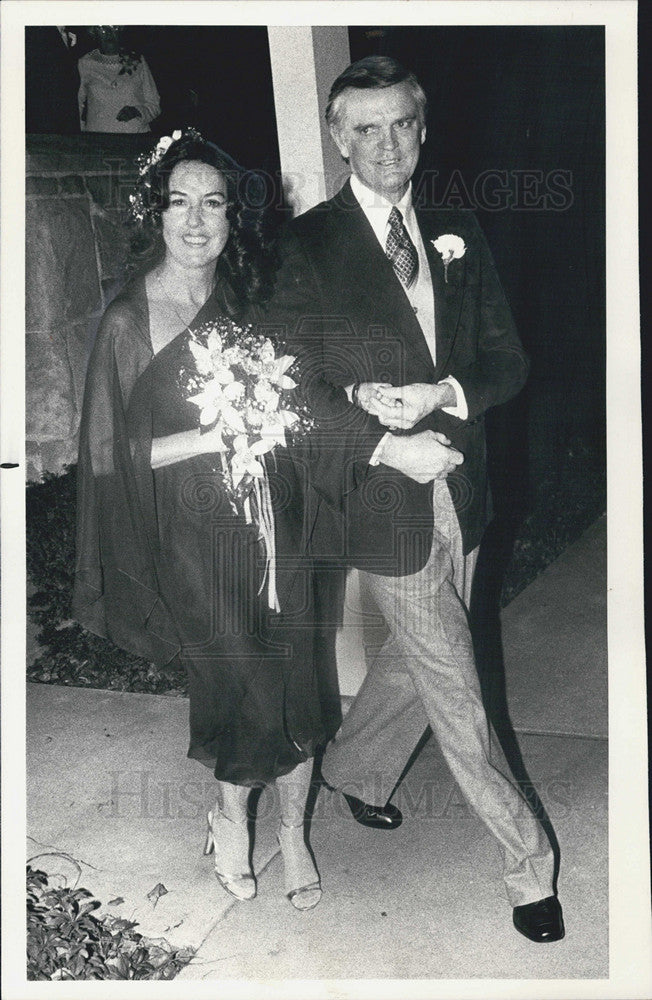 1978 Press Photo Gov. Dan Walker and wife Roberta - Historic Images