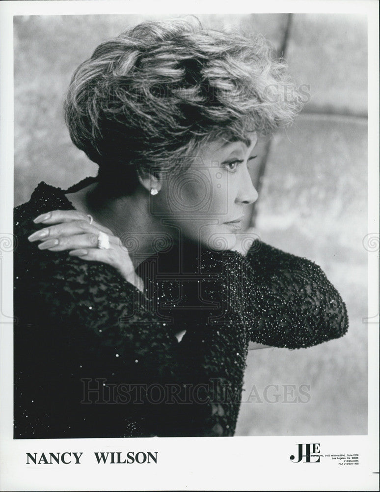 1995 Press Photo Singer Nancy Wilson - Historic Images