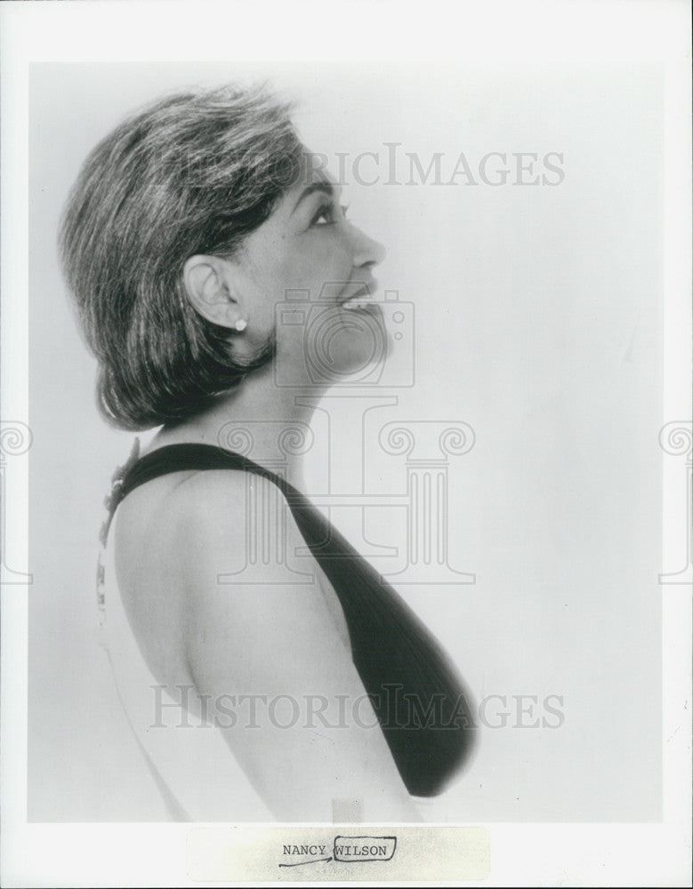 Press Photo Nancy Wilson - Historic Images