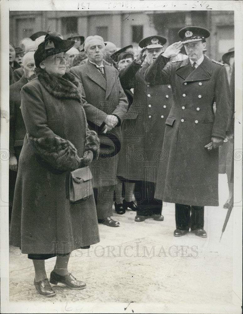 1941 Press Photo Queen Wilhelmina - Historic Images