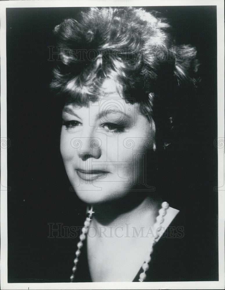 1988 Press Photo American actress Shelley Winters - Historic Images