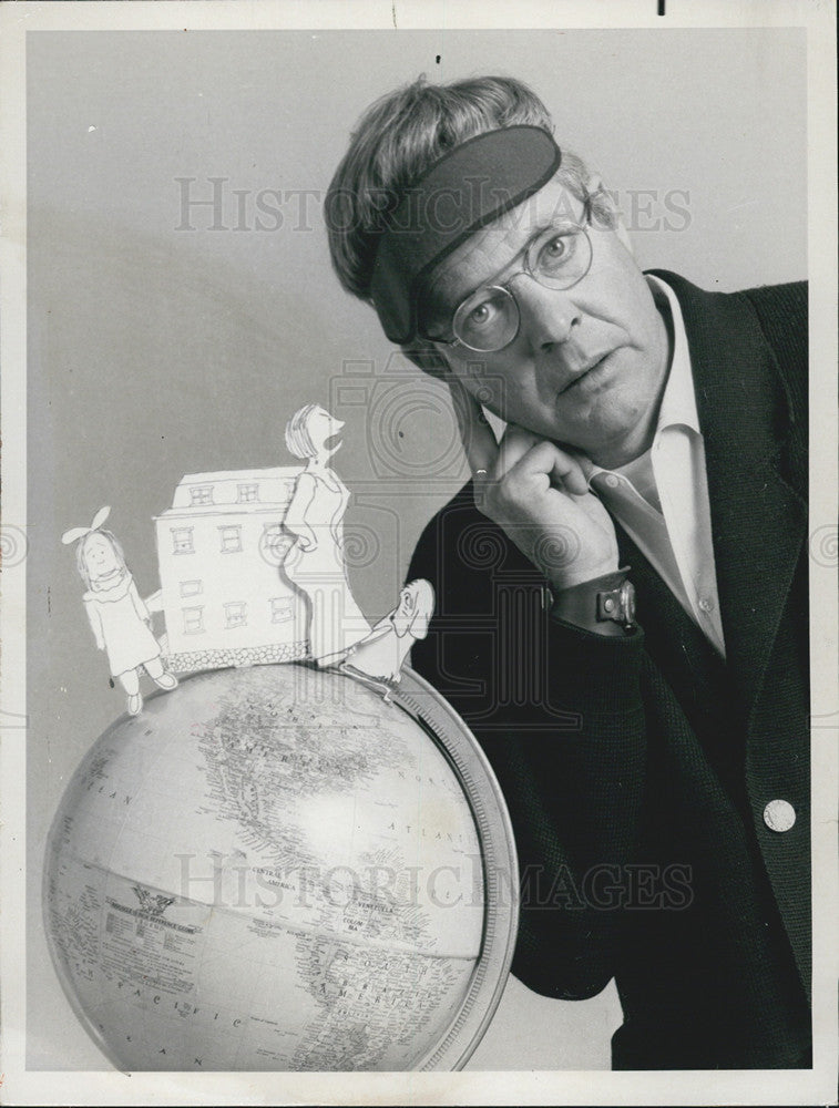 1969 Press Photo William Windom World Welcome - Historic Images