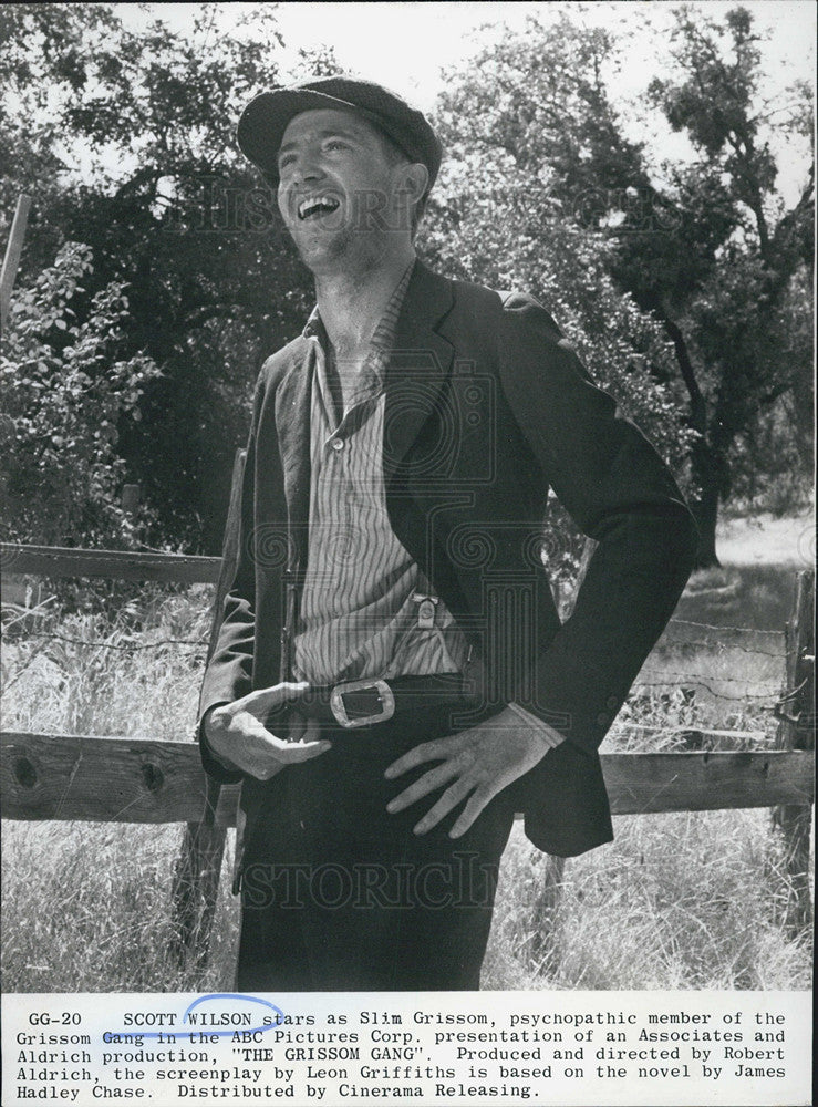 1971 Press Photo Scott Wilson Grissom Gang - Historic Images