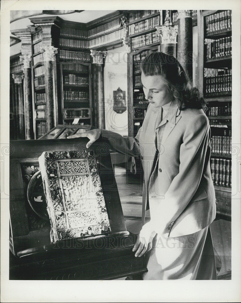 Press Photo Abbey Library, Saint Gall Cathedral - Historic Images