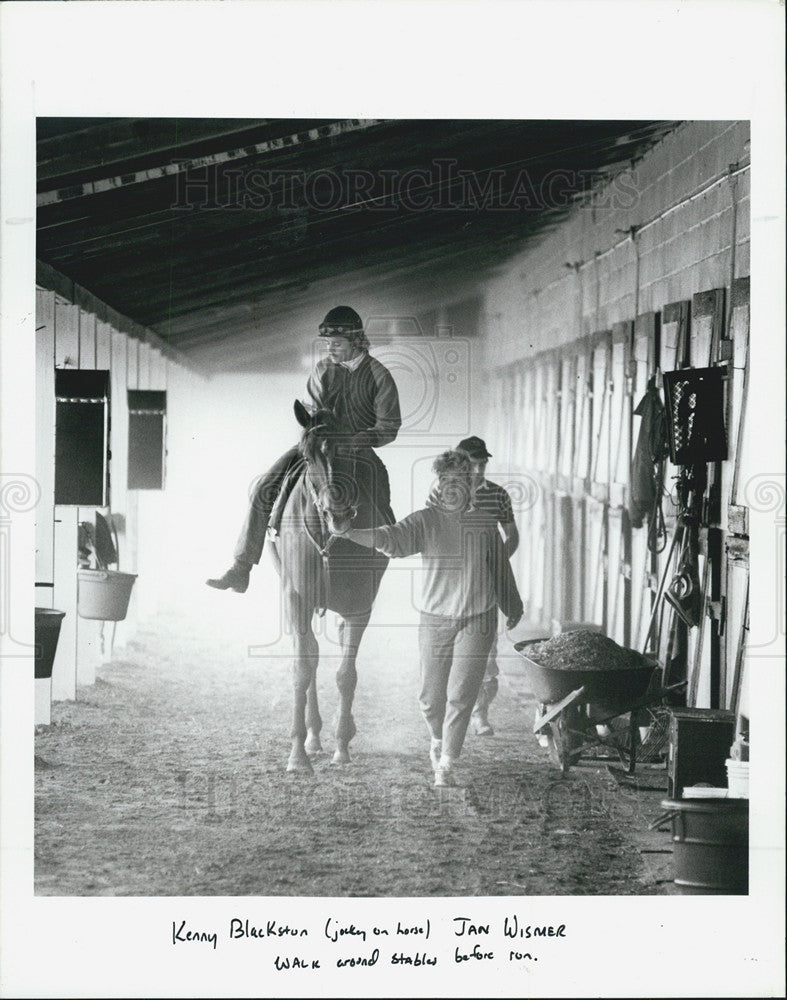 1989 Press Photo Kenny Blackstun, Jan Wismer - Historic Images