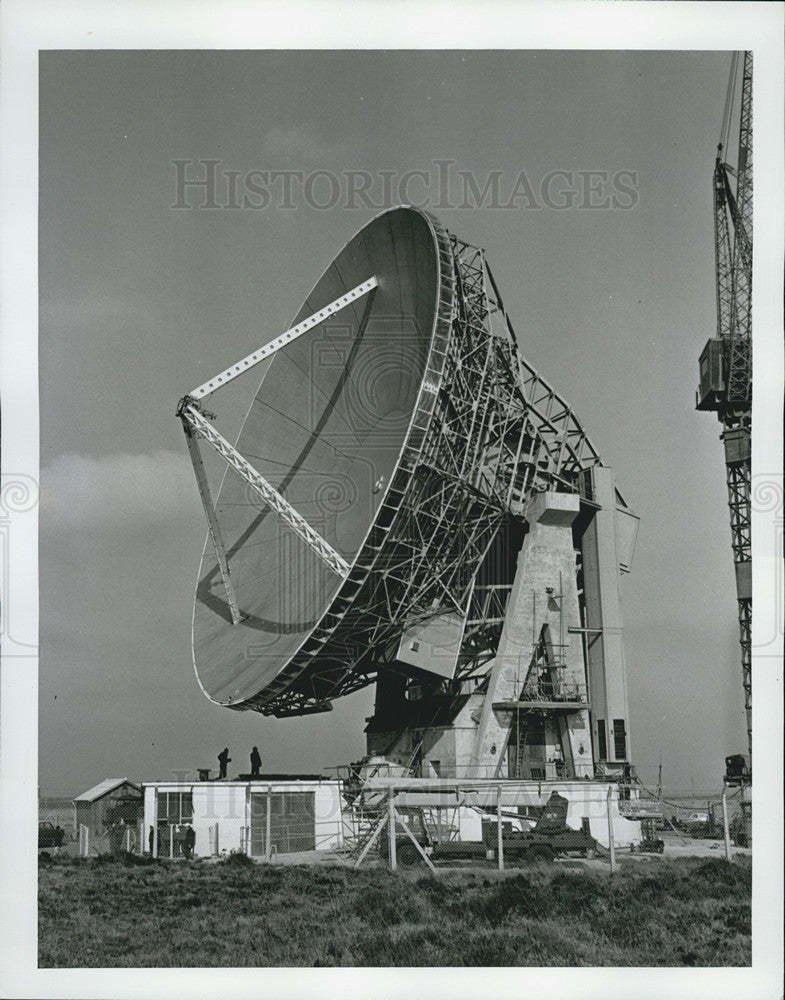 1955 Press Photo Rocket Communications Satellite early bird - Historic Images