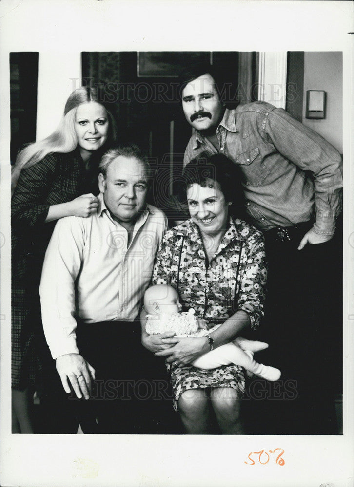 1976 Press Photo All Family O&#39;Connor Stapleton Struthers Reiner - Historic Images