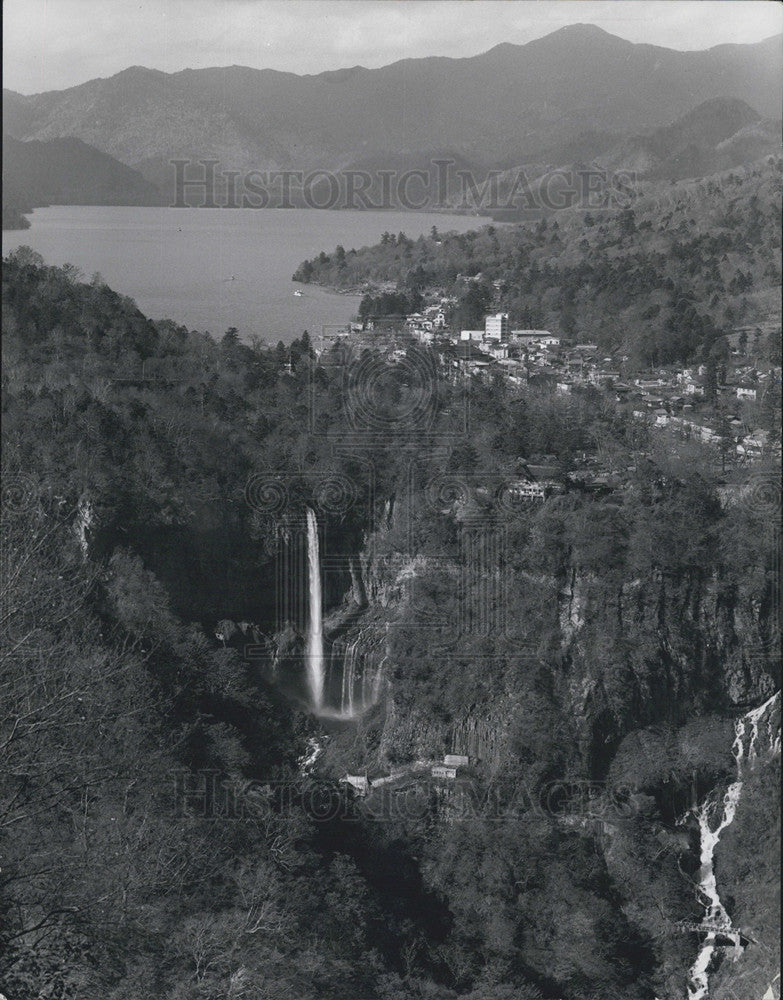 1965 Press Photo Kegon Waterfall, Nikki - Historic Images