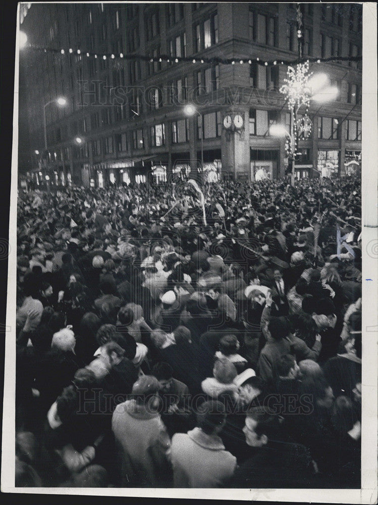 1970 Press Photo Happy New Year - Historic Images