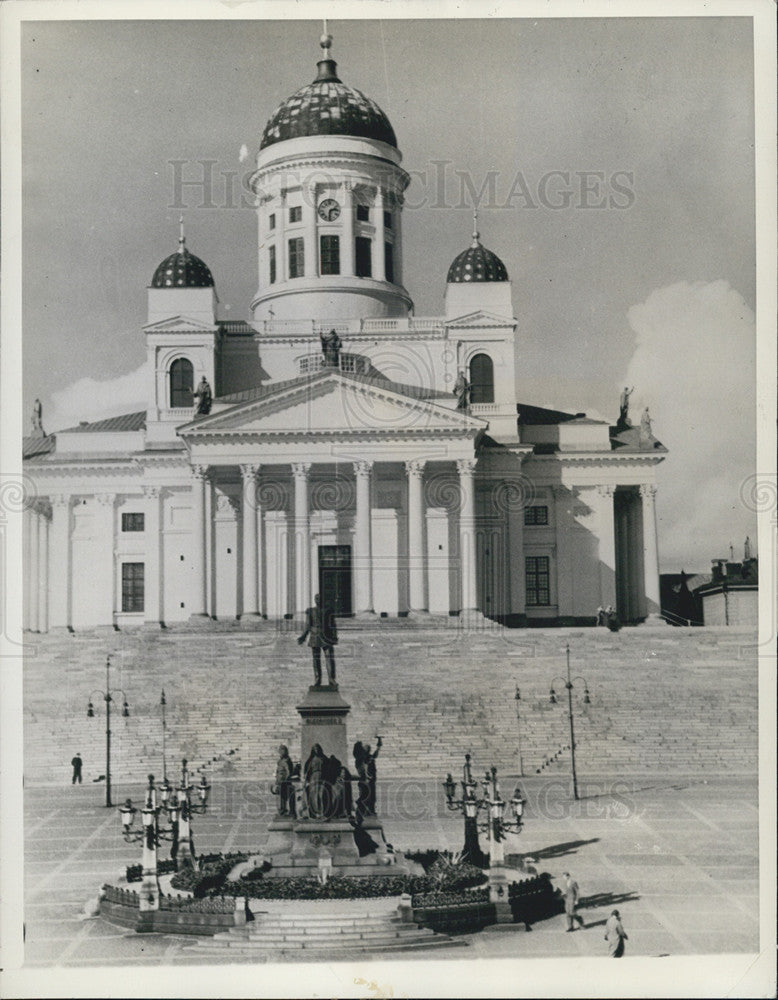 1938 Press Photo Church Suurkirkko Helsinki Cathedral - Historic Images