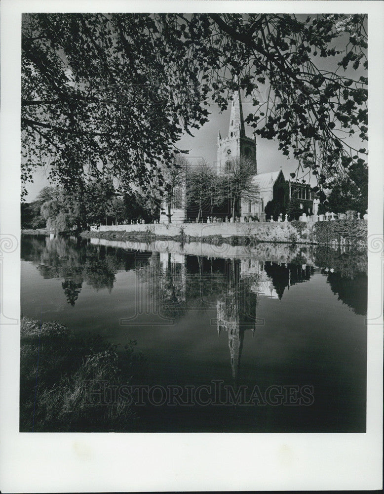 1964 Press Photo Holy Trinity Church, at Stratford-on-Avon - Historic Images