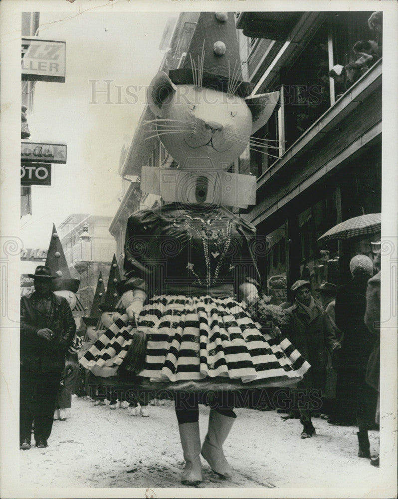 1968 Press Photo Lucerne, Switzerland Parade - Historic Images