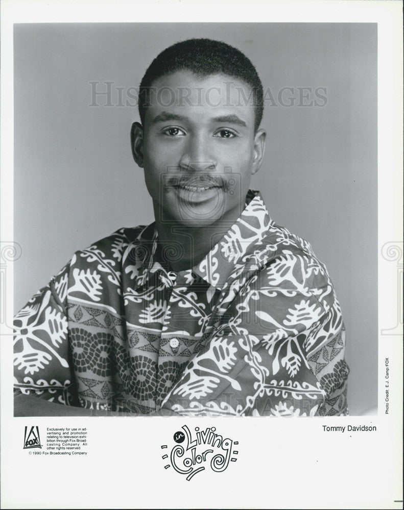 1990 Press Photo Tommy Davidson. - Historic Images