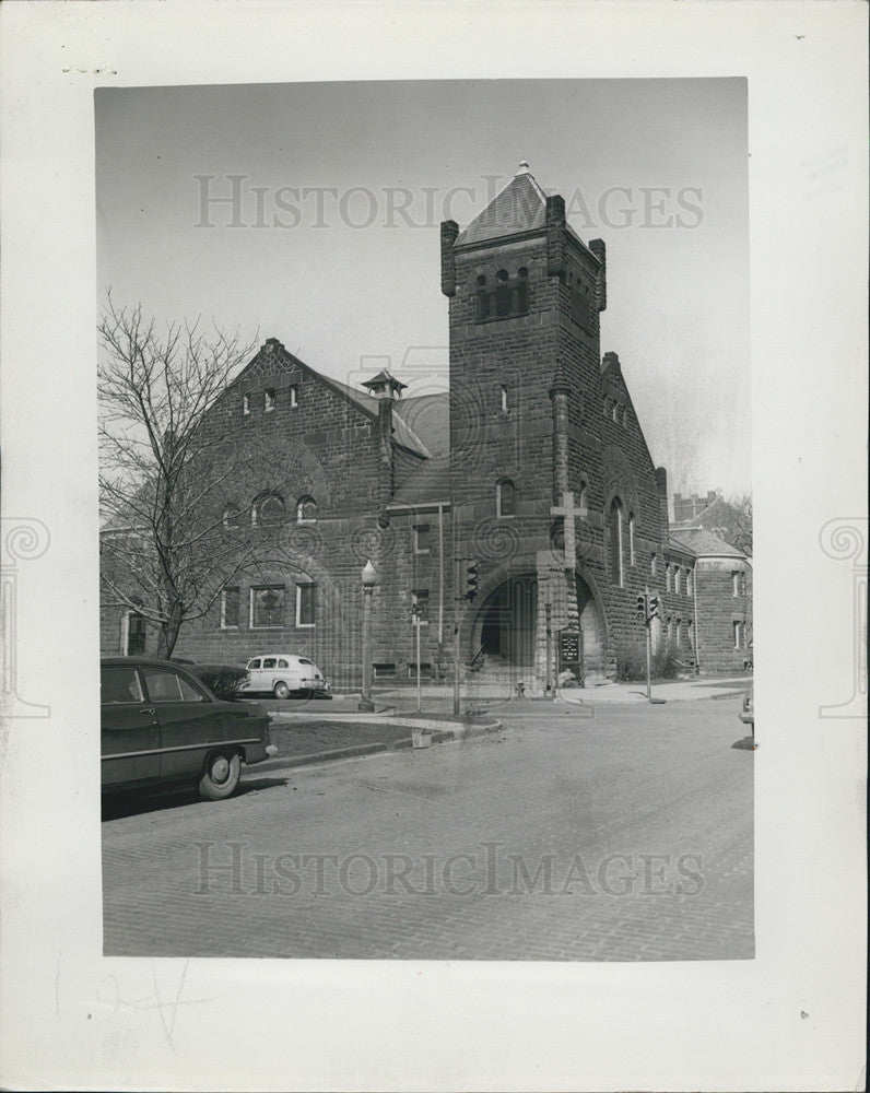 1952 Press Photo Presbyterian Church. - Historic Images